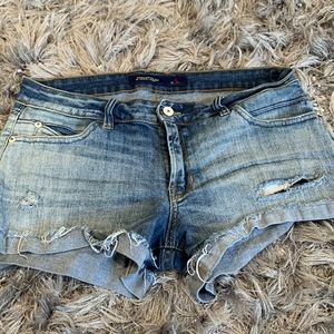 Just USA Jean shorts.